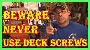 deck s deck s vs nails