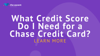 A credit card for bad credit is a traditional credit card that is designed for consumers who have poor credit scores. What Credit Score Do I Need For A Chase Credit Card The Ascent