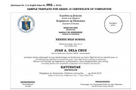 This professionally designed and editable certificate template features an elegant border and customizable name and date fields. Deped Warns Against Posting Of Learner S Information On Social Media The Summit Express