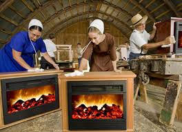 Amish Electric Fireplaces