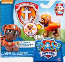 Six dogs solve problems and rescue people in a town called adventure bay. Paw Patrol Badge Paw Patrol Action Pack Pup Zuma Png Download 893x859 4337370 Png Image Pngjoy