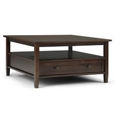 Meadow Solid Wood Square Coffee Table