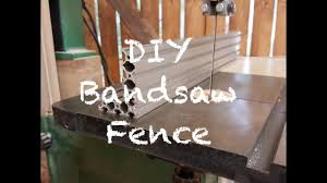 diy bandsaw fence you