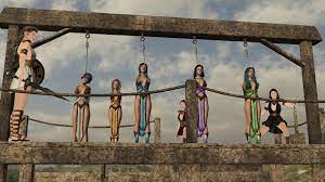 Gallows ( plural gallows or gallowses ) wooden framework on which persons are put to death by hanging. Moon Goddesses To The Gallows 1 By Deltara On Deviantart
