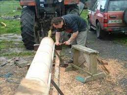 turning timber column on lathe you