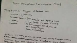 We did not find results for: Singgung Nama Ahok Di Soal Ujian Ini Surat Permohonan Maaf Guru Jumanto