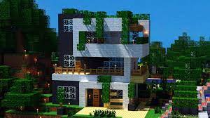 minecraft houses wallpapers wallpaper