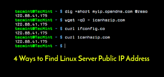 4 ways to find server public ip address