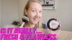 flawless pressed powder honest review