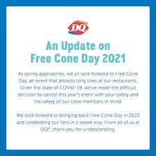 cancel this year's Free Cone Day ...