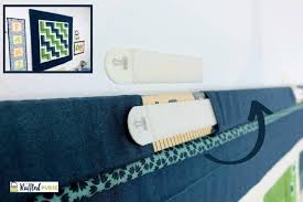 How To Hang A Quilt On The Wall The