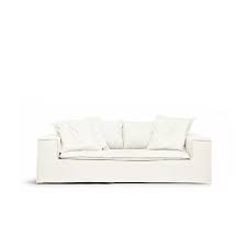Luca Original 3 Seater Sofa True White