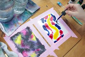 Painting Watercolor Galaxies