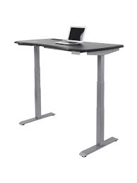 This desk has a visible diy charm that makes it look extra comfortable and homey. Workpro Electric Sit Stand Desk Black Office Depot