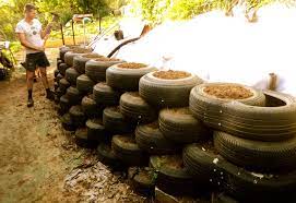 to build an earthship retaining wall