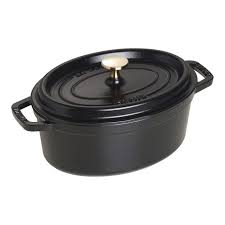 Staub Cocotte ovale in ghisa vetrificata 29cm - verde