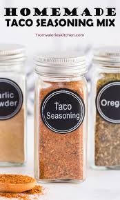 4 batches (about 1 cup total). Homemade Taco Seasoning Mix Valerie S Kitchen