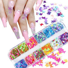 erfly glitter mega mix nail art kit