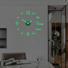 Diy Digital Clock 3d Silent Luminous