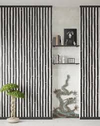 Bamboo Wall Panels Wenge Black Color