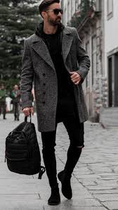 Grey Winter Coat Stylish Outfits Ideas