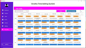 complete timetable generator with