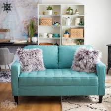 how to style a colourful sofa the diy