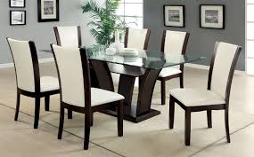 Get the best deal for cherry dining sets from the largest online selection at ebay.com. Manhattan I Dark Cherry Dining Set W White Chairs By Furniture Of America Furniturepick