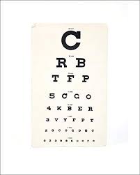 Media Storehouse 10x8 Print Of Eyesight Test Chart 6329311
