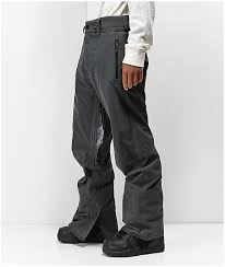 Volcom Vintage Black Gore Tex Snowboard Pants