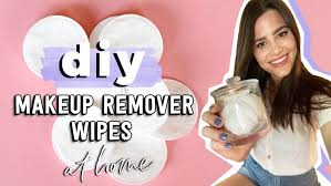 how to make diy makeup remover wipes