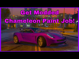 Get Modded Chameleon Paint Job On Any