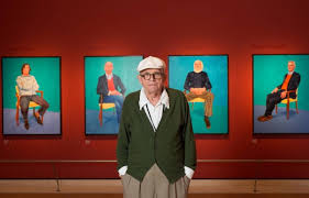 Resultado de imagen de hockney 82 RETRATOS