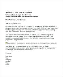Job Reference Letter Example Arlingtonmovers Co
