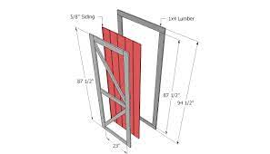 shed door plans myoutdoorplans