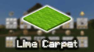 lime carpet wiki guide 9minecraft net