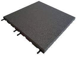 outdoor rubber floor tiles for safe