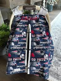 Baby Car Seat Covers Navy And Gray Nfl