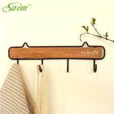 Simply attach the picture hook to the top of the picture rail using picture hanging cord to attach your artwork to the bottom of the hook. Saim Decorative Hook Door Wooden Hooks For Hanging Clothes Hooks Home Wall Row Hooks Key Holder Wall Hanging Rack Kitchen Hanger Hooks Rails Aliexpress