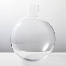 West Elm Pure Conservatory Glass Vase