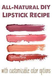 how to make homemade lipstick