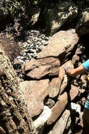 rock retaining walls pisgah conservancy