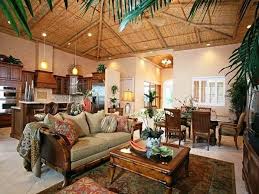 how to decorate a tropical style house