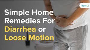 home remes for loose motion