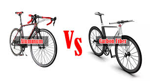 compare aluminum and carbon fiber bikes