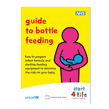 Guide To Bottle Feeding Leaflet Baby Friendly Initiative