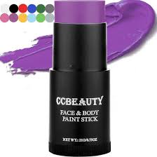 ccbeauty purple face body paint stick