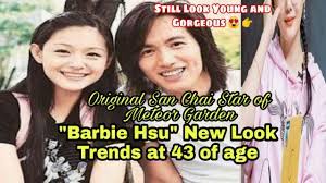 You always be my favorite taiwan actress. Barbie Hsu New Look Trends At 43 Of Age Origanal San Chai Of Meteor Garden Youtube