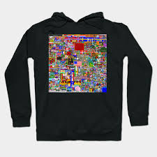 In the final hours of reddit place, the black void community attempted a takeover of the u.s. Reddit Place High Quality Final Version R Place Hoodie Teepublic