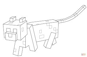 Minecraft coloring pages us pictures to color. Minecraft Coloring Pages Cat Coloring Home